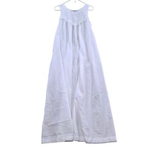 VTG Willow Creek Womens Small White‎ Lace Trim Nightgown Sleepwear USA Made